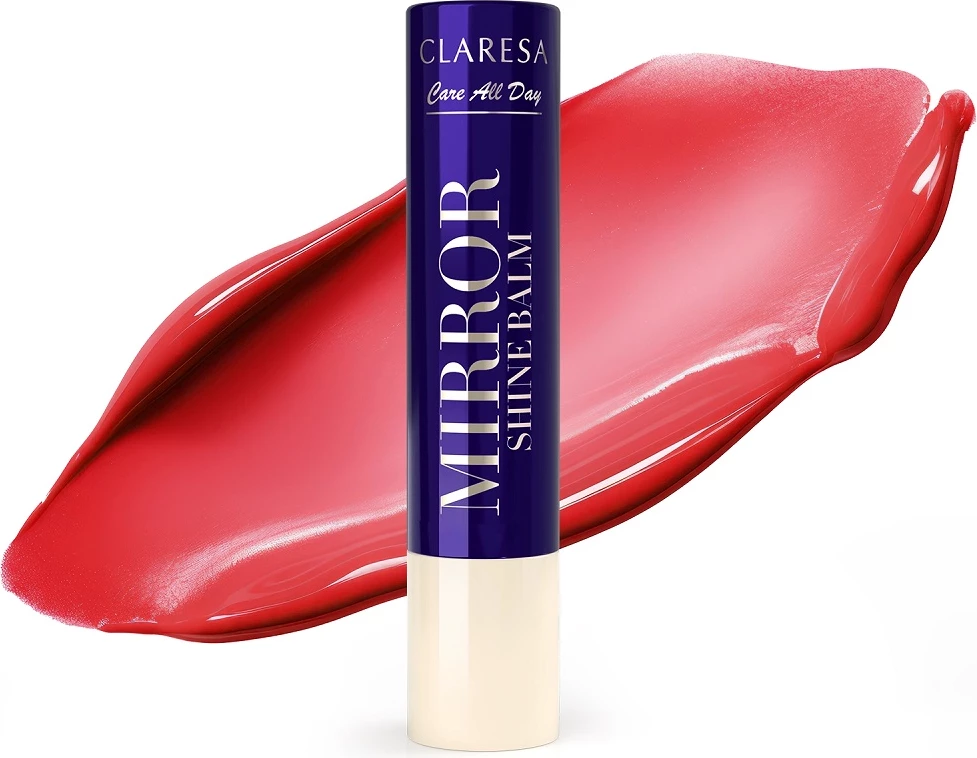 Buzëkuq stick me shkëlqim Claresa Mirror Shine Lip Gloss Stick Queen Of Hearts për femra 3g