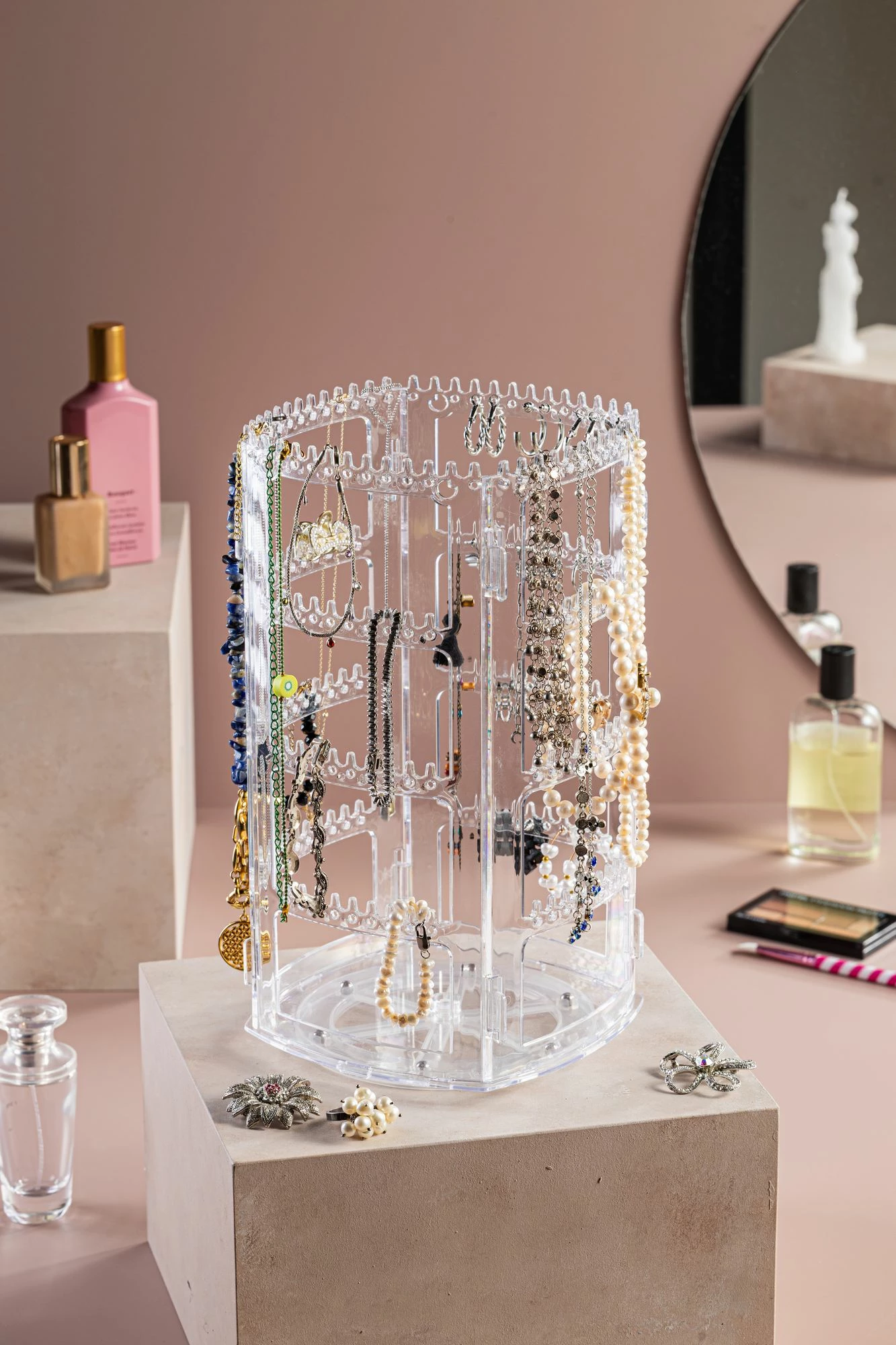 Organizues për make-up, transparent, Evila Originals, CPLS4RF