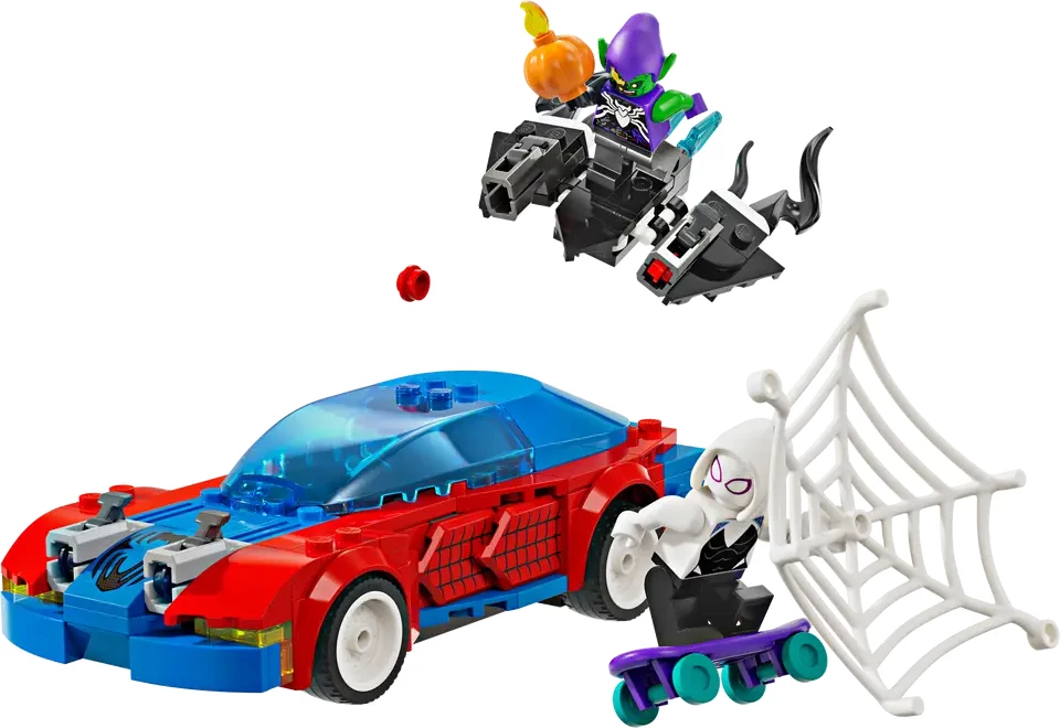 Spider-Man Race Car &amp; Venom..
