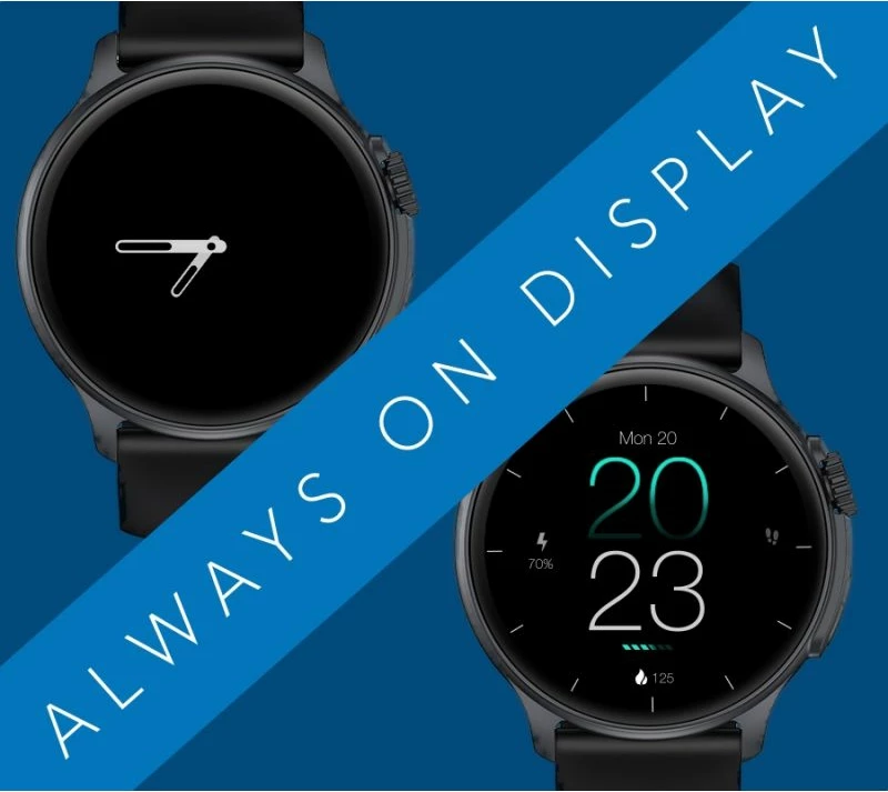 Smartwatch për meshkuj RUBICON, portokalli