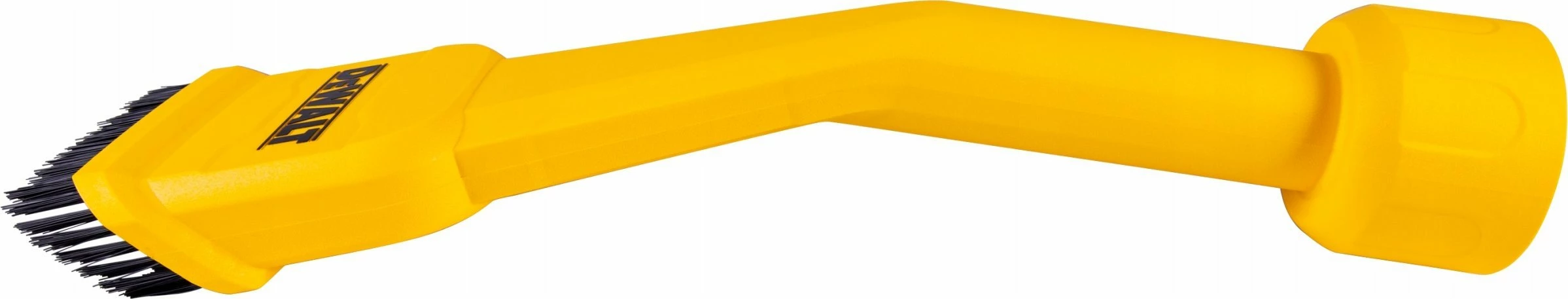 Furçë ergonomike për papastërti të fortë Dewalt DXVA00-4300E, për zorrë thithjeje 32/48/64 mm, e verdhë