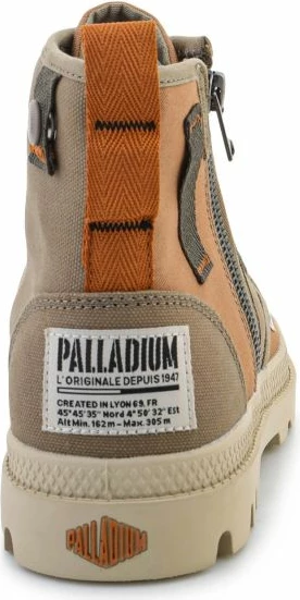 Këpucë për meshkuj Palladium Pampa Detroit Zip SU 04612-961-M, të gjelbra/kafe