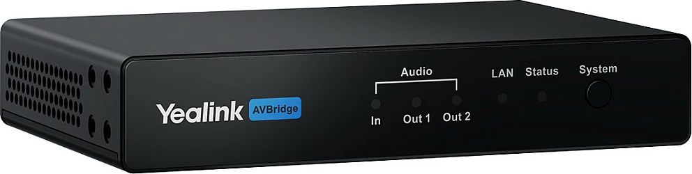 Pajisje AV bridge Yealink ProAudio AVBridge, PoE, USB Type-B, e zezë