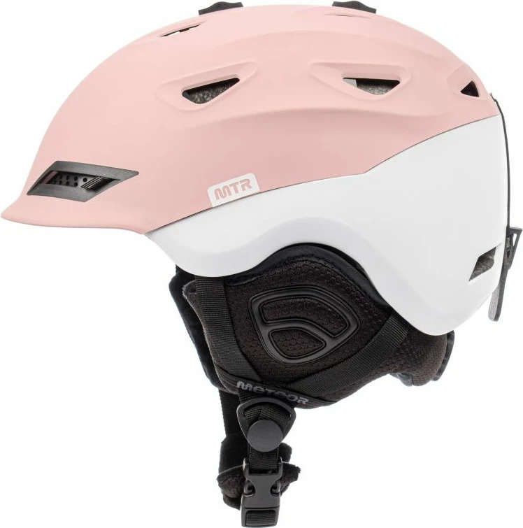 Helmetë skijimi Meteor femra, rozë [Madhësia: Standarde]