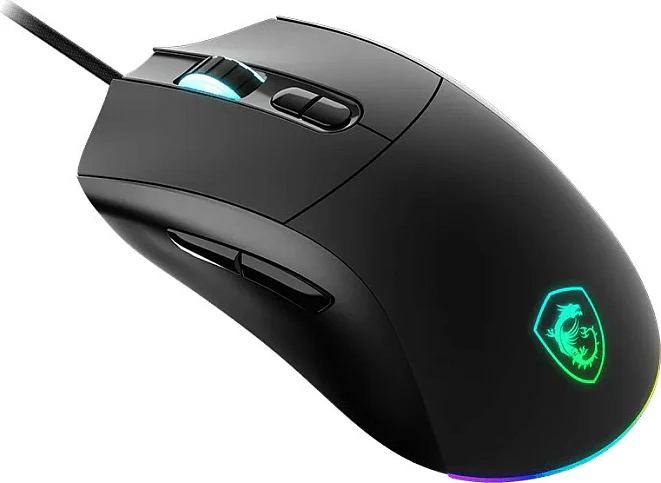 Maus gaming MSI Forge GM320, 12800 DPI, USB, i zi