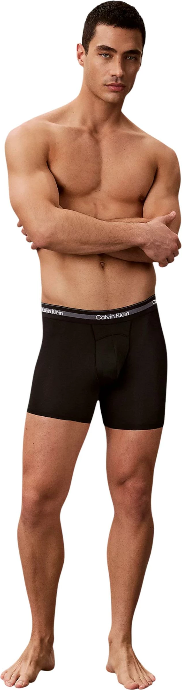 Set të brendshme 3-palësh për meshkuj Calvin Klein Underwear LV00NB4537, të zeza [Madhësia: M]
