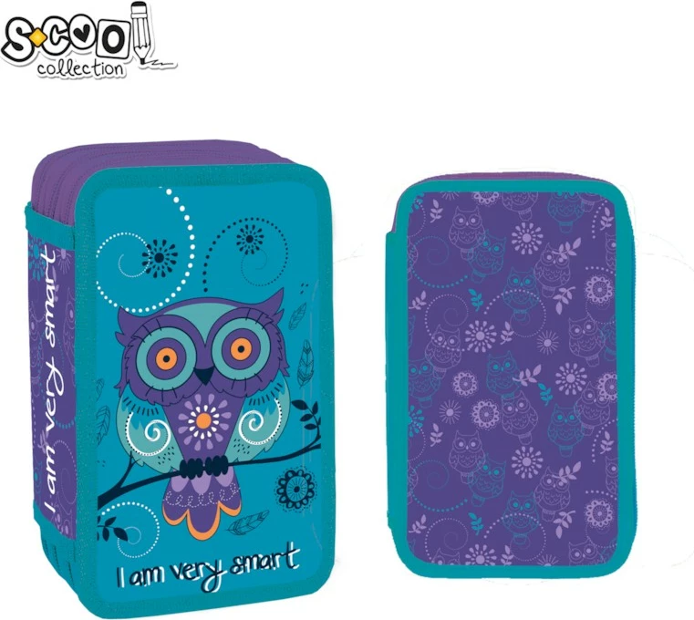 Osh Fotrolle E Mbushur Me 3 Zips Owl Sc3286