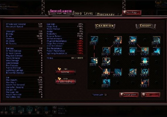 Hero Siege: Shield Lancer - Class DLC EN/JA/KO/PT/RU/ZH/FI Global