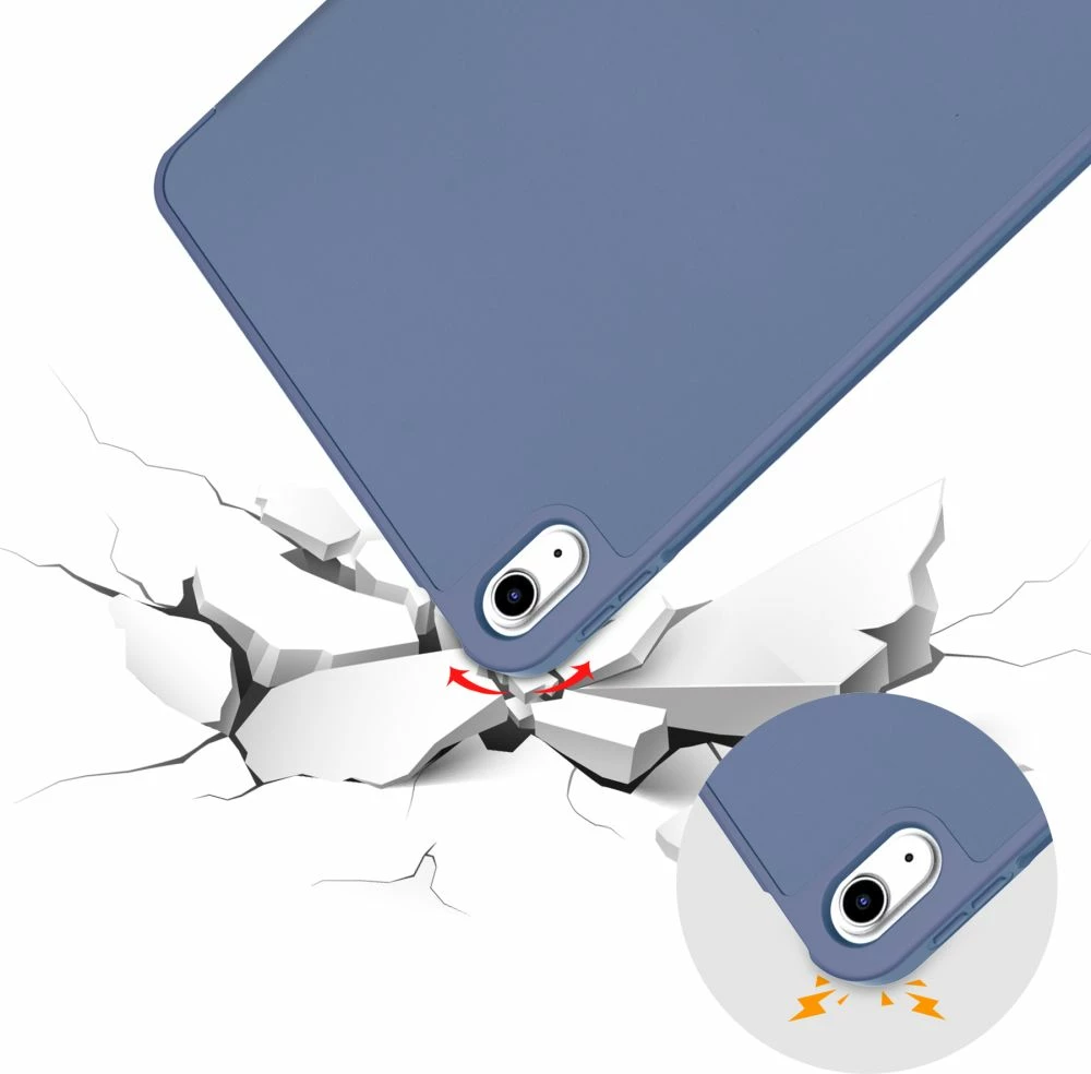 Mbështjellës Tech-Protect SC Pen për iPad 10.9" (2022), Silikon, Blu