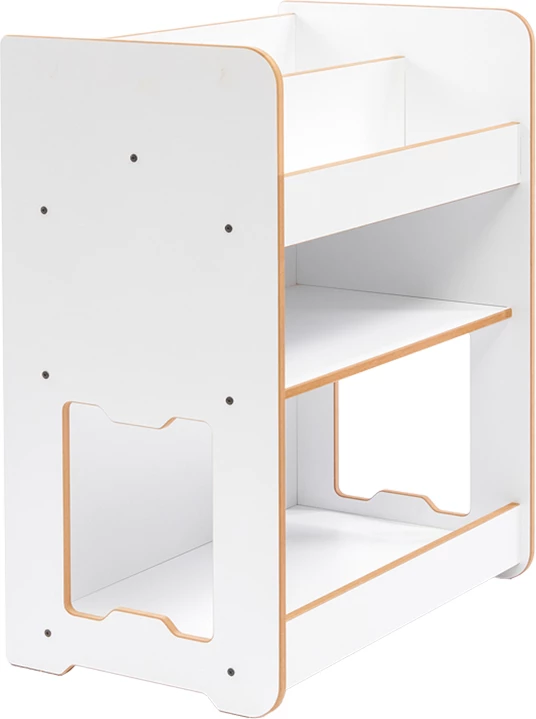 Raft Seagull, ngjyrë e bardhë, MDF, 57x34x70cm