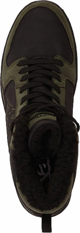 Këpucë Kappa Lineup Fur për meshkuj dhe femra, të zeza dhe jeshile