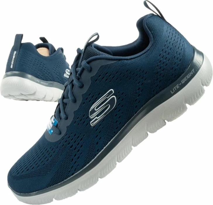 Atlete për meshkuj Skechers, të kaltërta [Madhësia: 44]