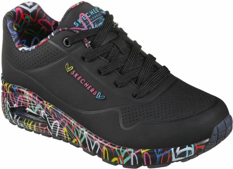 Atlete femra Skechers UNO LOVING LOVE 155506, të zeza [Madhësia: 36.5]