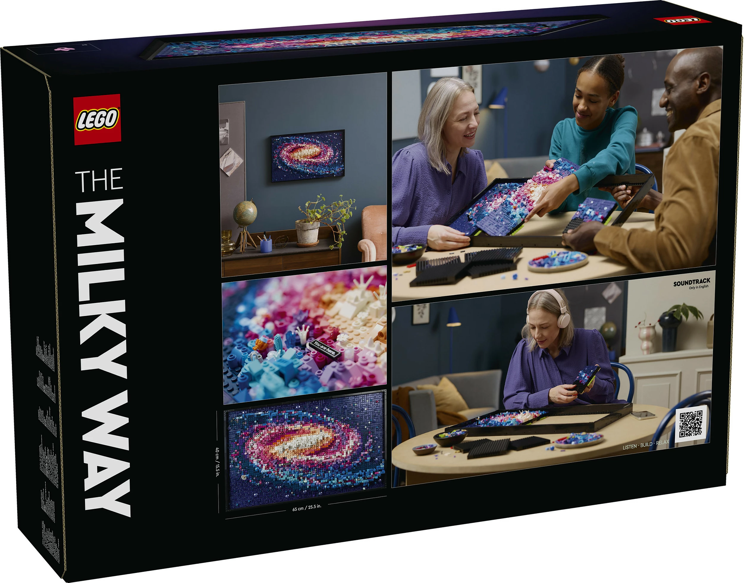 Set LEGO Galaxie Milky Way 31212, 3091 pjesë, mozaik dekorativ