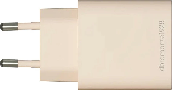 Karikues muri dbramante1928 re-charge, 20W, USB-C + USB, EU, bezhë