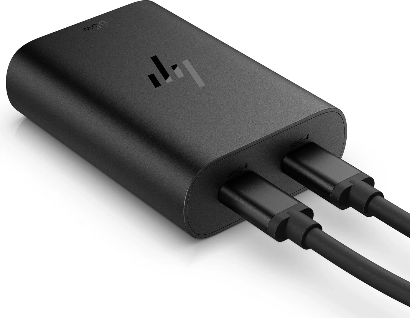 Karikues për laptop HP GaN, USB-C, 65W, i zi