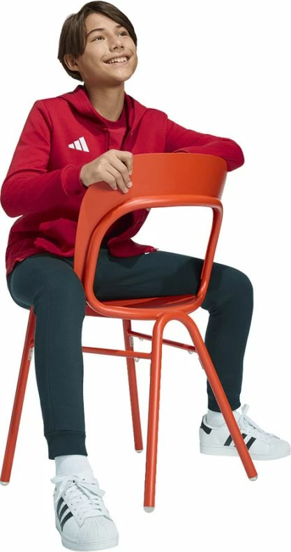 Duks për fëmijë adidas Entrada 26, i kuq [Madhësia: 128 cm]