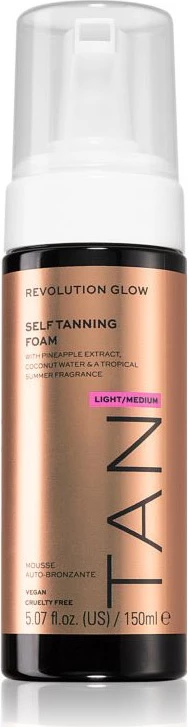 Revolution Golw Self Tanning Mousse Medium