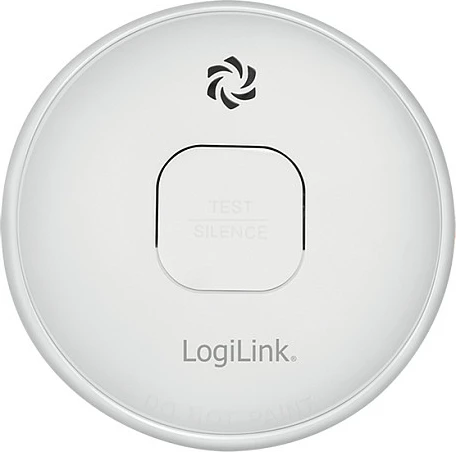 Alarm tymi LogiLink, bateri 10 vjet, VdS, i bardhë