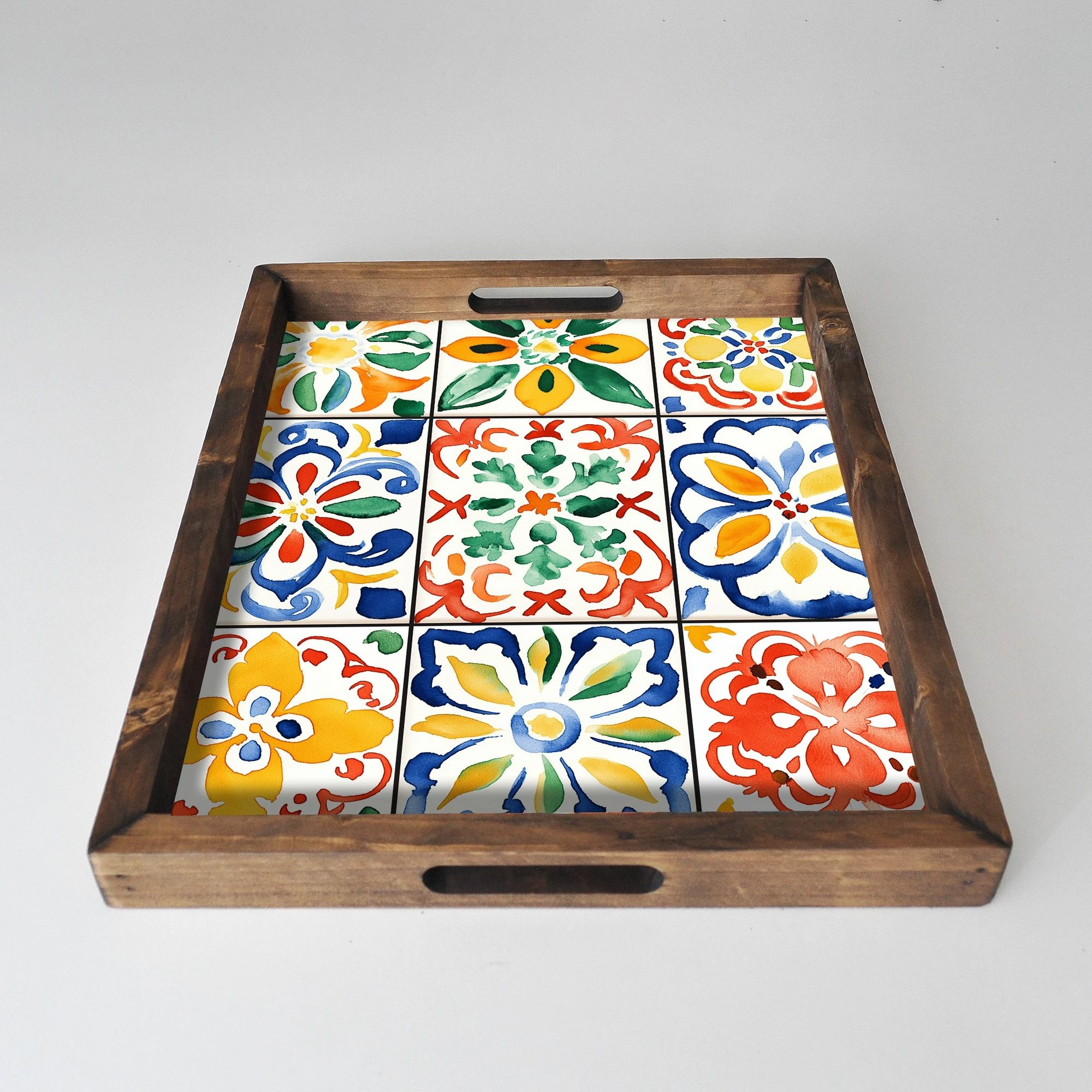 Tabaka druri, shumëngjyrëshe, Evila Originals, REF032, 48x38x4 cm