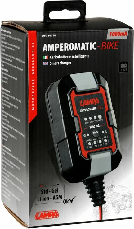 Mbushes Baterie 6-12v 1a