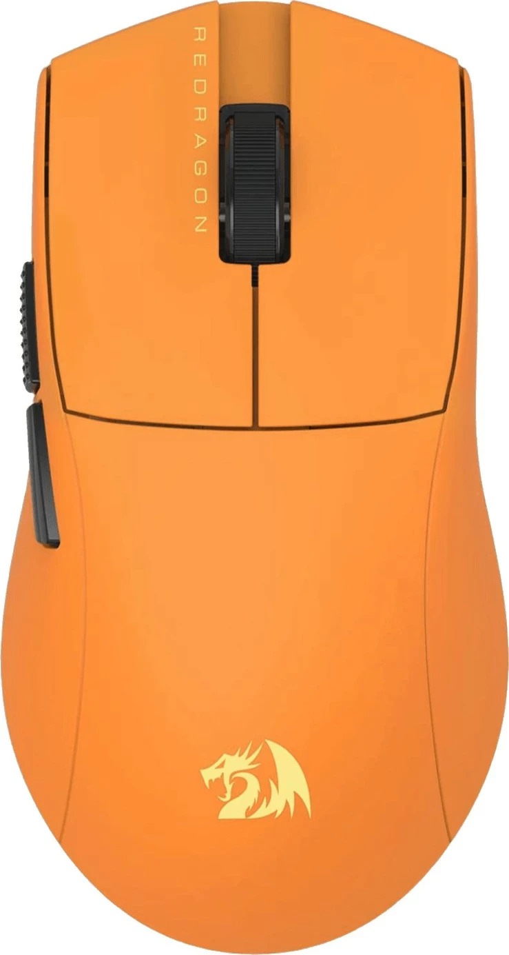 Maus Redragon King Ultra M916OB-ULT, wireless/wired, 30000 DPI, i verdhë