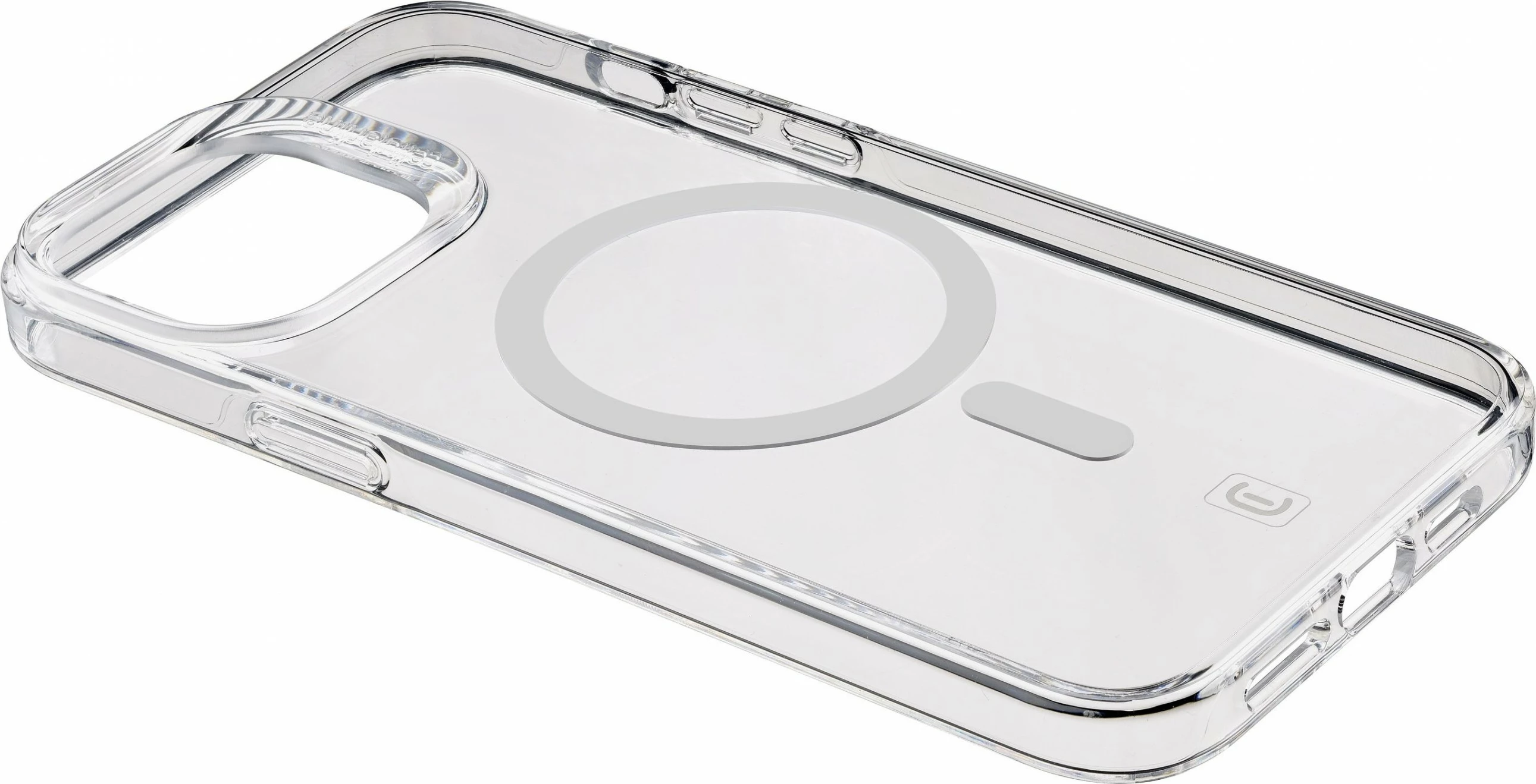 Mbështjellës Cellularline Gloss Mag për iPhone 15, MagSafe, transparent