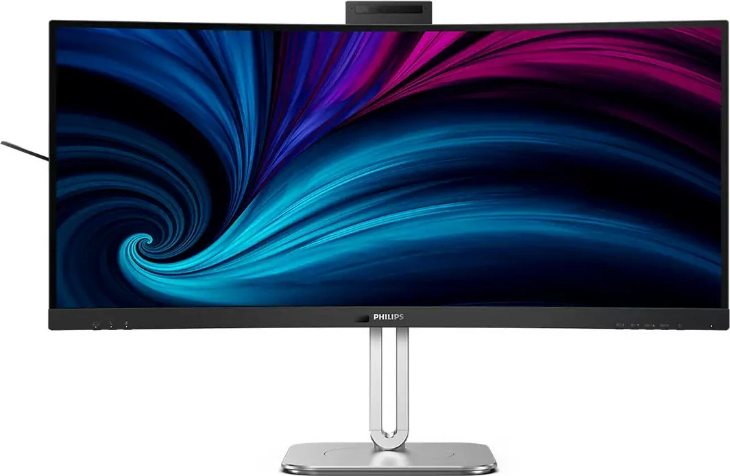 Monitor Philips 34B2U6603CH, 34 inch, Wide Quad HD, Thunderbolt 4, HDR, Gri
