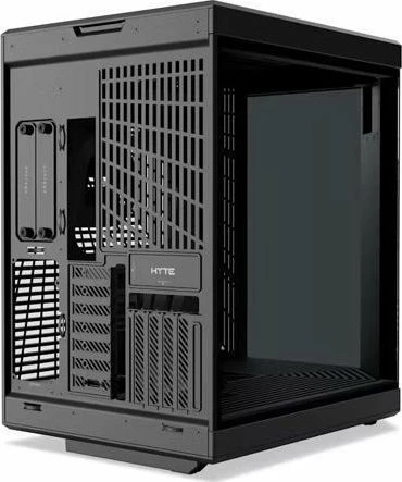 Kasë Hyte Y70 Touch Infinite CS-HYTE-Y70TTI-BB, Midi Tower ATX/e-ATX, ekran touch 14.5\", PCIe 4.0 riser, e zezë