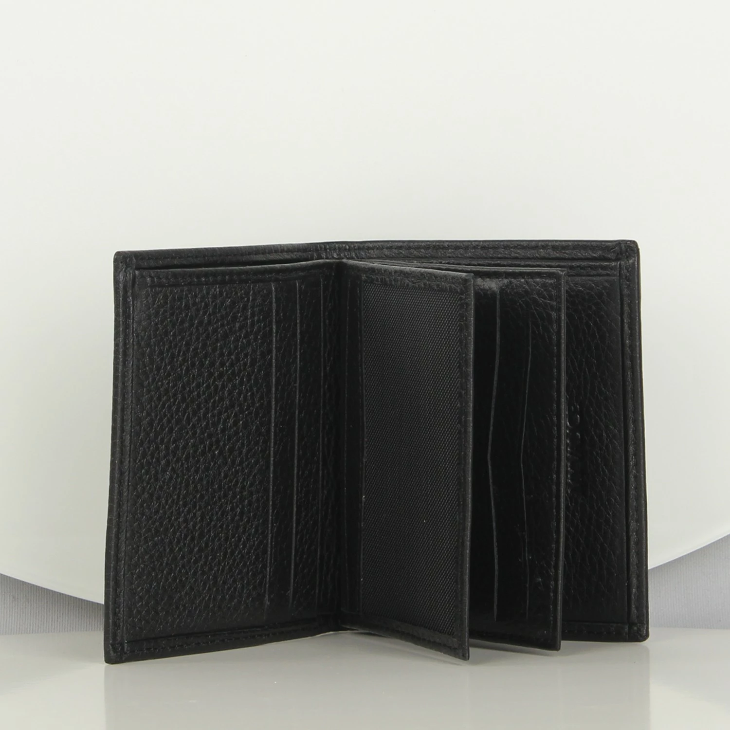 Portofol lëkure i zi, Zoozie Bags, 1074