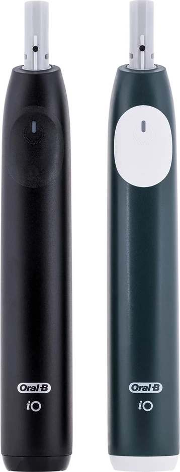 Furçë dhëmbësh elektrike Braun Oral-B iO Series 2 +1, e zezë dhe e gjelbër, set prej 2 copë