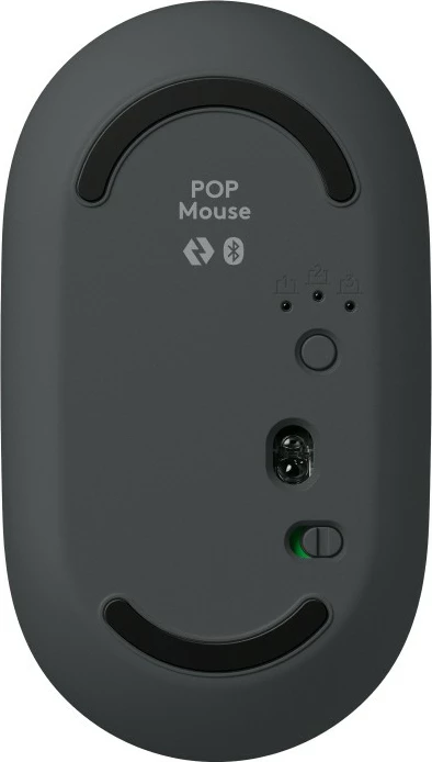 Tastierë dhe maus Logitech POP ICON COMBO, Bluetooth, mini, grafit