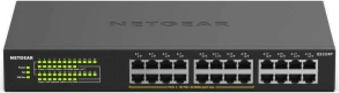 Switch Netgear GS324P-100EUS, 24 porte LAN, 16 PoE