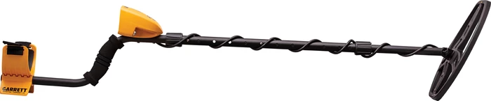 detektor metali Garrett ACE 400i 10 kHz i rregullueshëm, spirale DD 8.5" x 11", me kufje dhe aksesorë, e verdhë/zezë