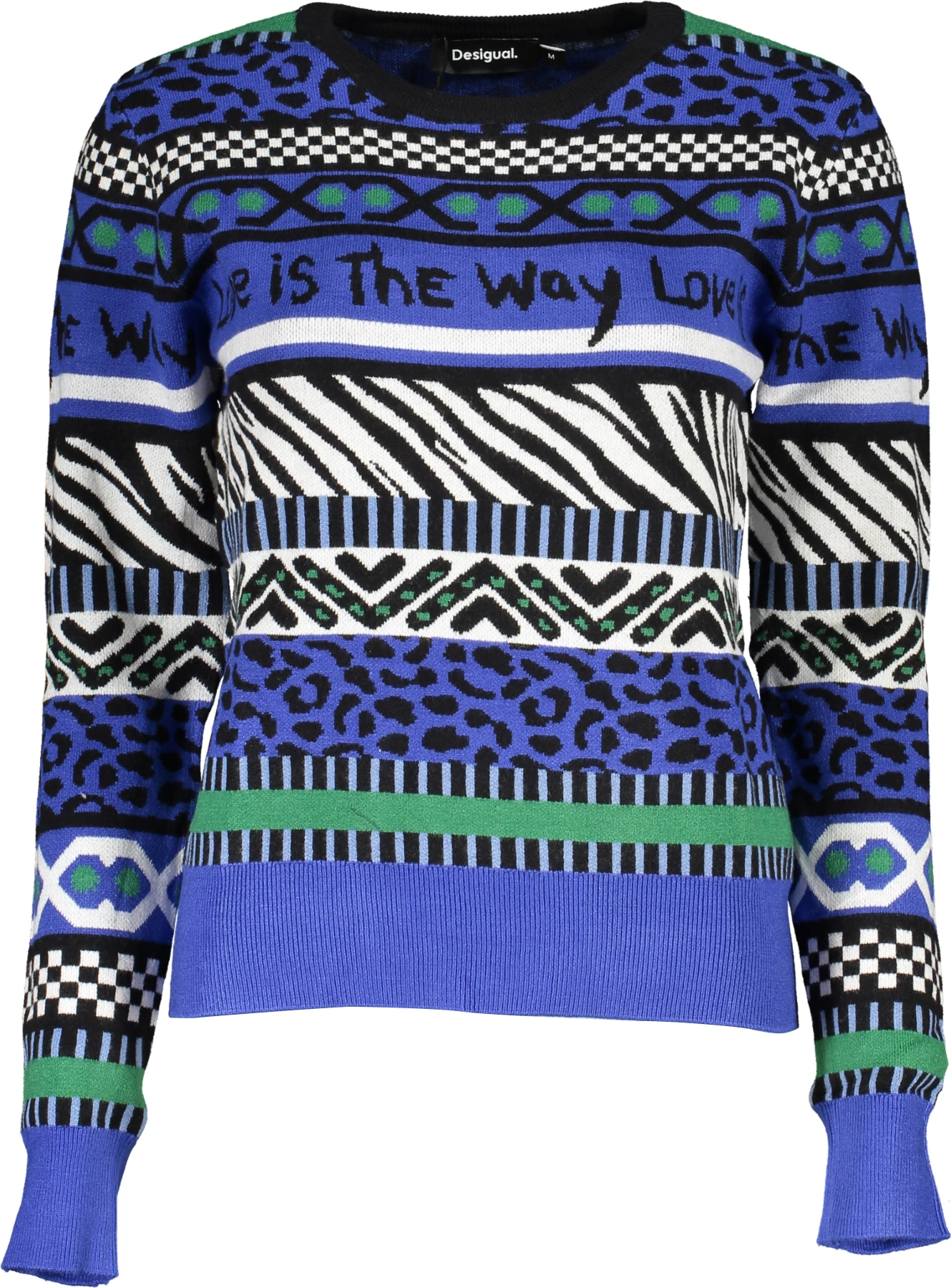 Xhemper femra DESIGUAL, i kaltër