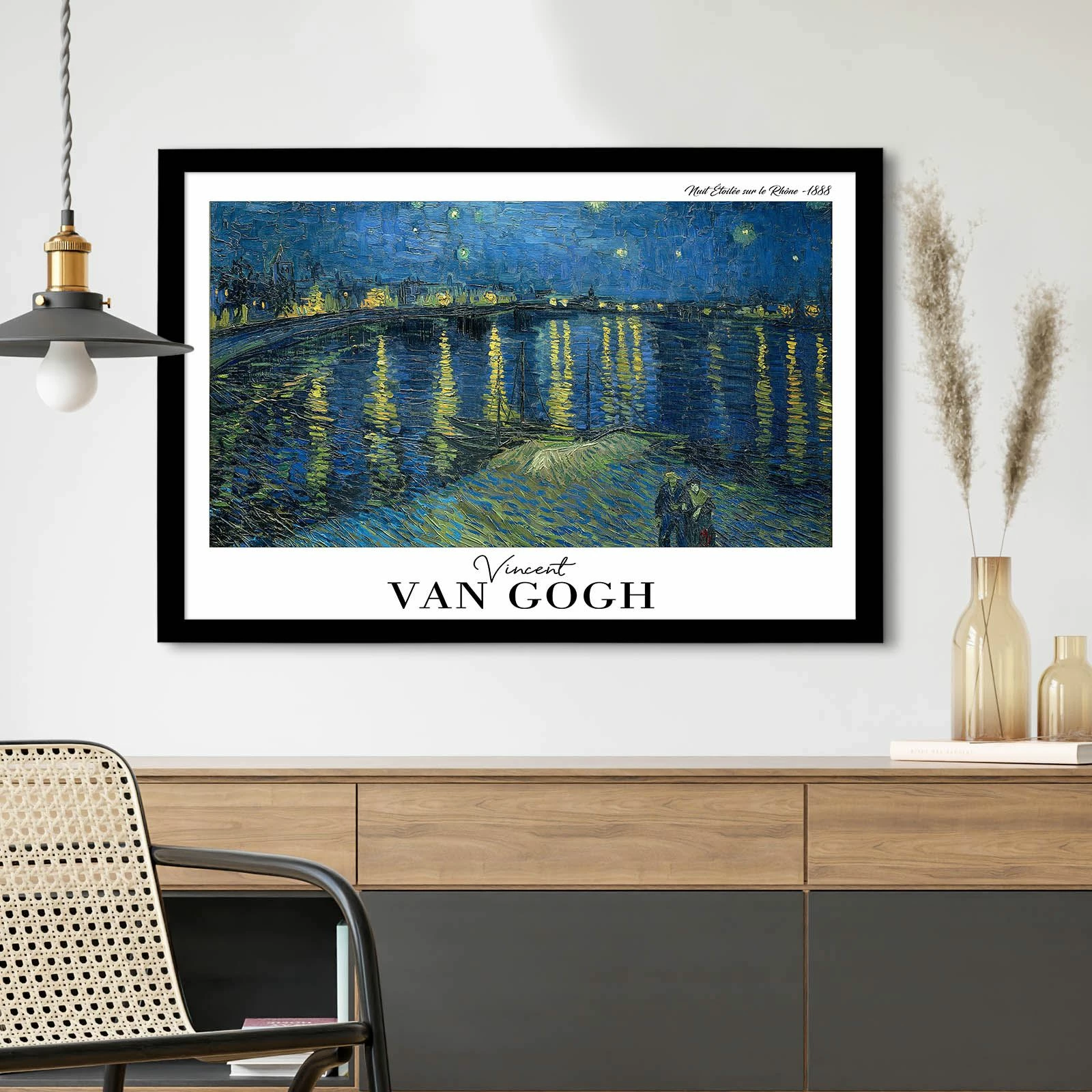 Pikturë dekorative me kornizë, Wallity, 4262SYHGOGH-006