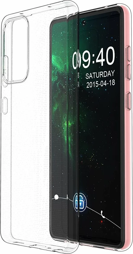 Mbështjellës Hurtel Ultra Clear 0.5mm për Samsung Galaxy A73, Transparent
