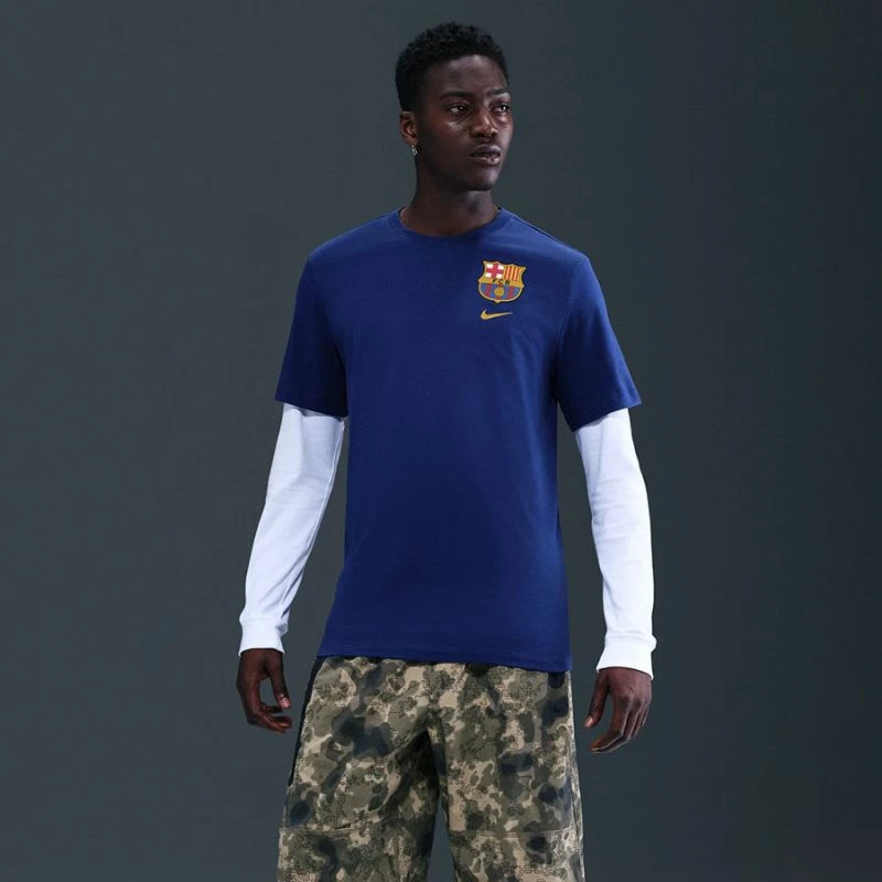 Maicë për meshkuj Nike FC Barcelona, kaltër [Madhësia: XXL]