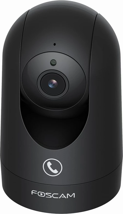 Kamerë sigurie IP Foscam R8M, 8MP, WiFi, radar mikrovalë, e zezë