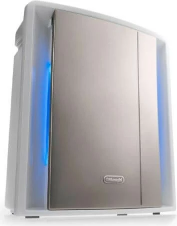 Pastrues ajri, DeLonghi AC230, 6 faza filtrimi, 3 shpejtësi, AQS, timer, deri 80 m², bardhë/argjend