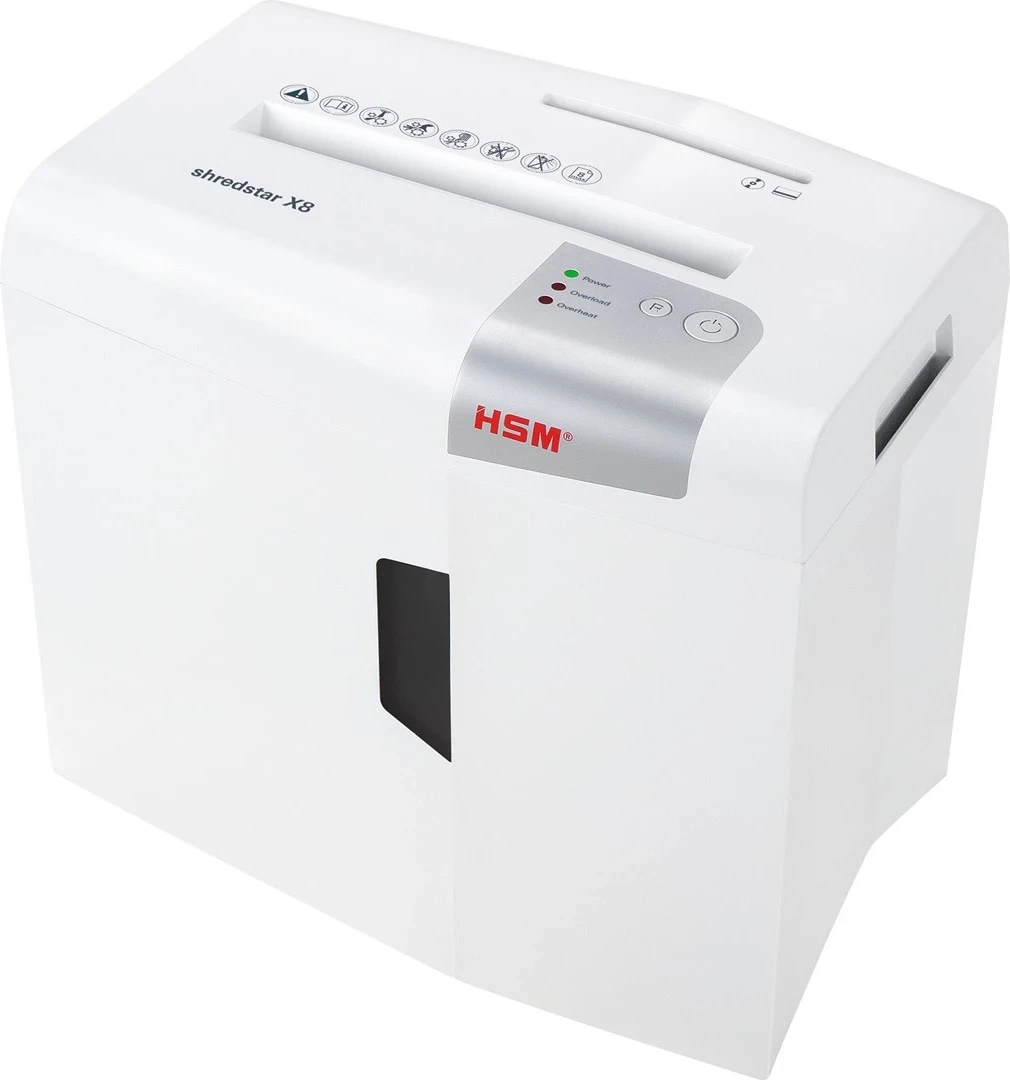 Shkatërrues Dokumentesh HSM shredstar X8, me mekanizëm të veçantë për prerjen e CD-ve