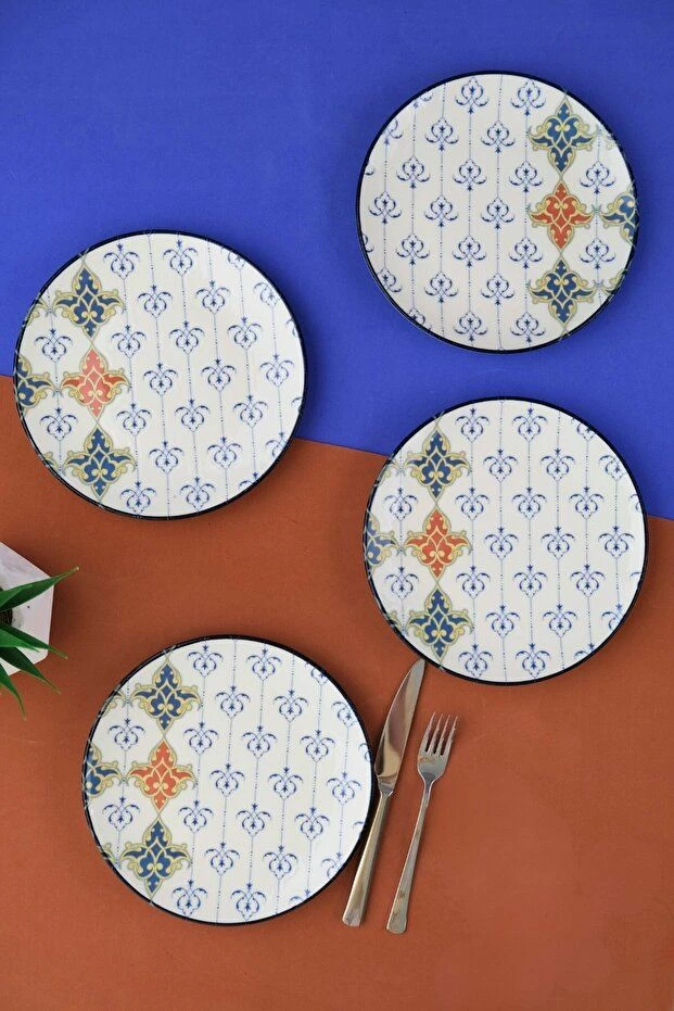 Set pjatash për ëmbëlsira (4 copë), Hermia Concept, TVL4PTPRS1211