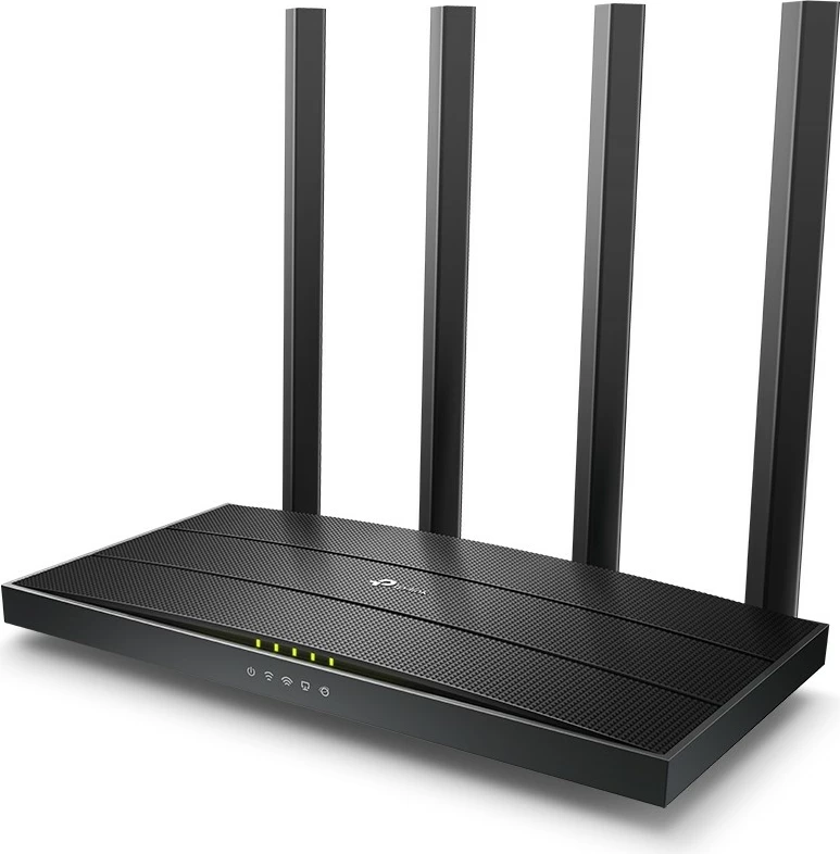 Router TP-Link Archer C6, Wi-Fi 5, Dual-band, Ethernet LAN, Bardhë