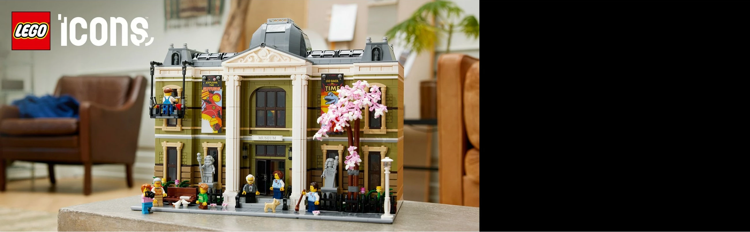 Set ndërtimi LEGO Natural History Museum, 4014 pjesë, për të rritur, plastikë, shumëngjyrësh