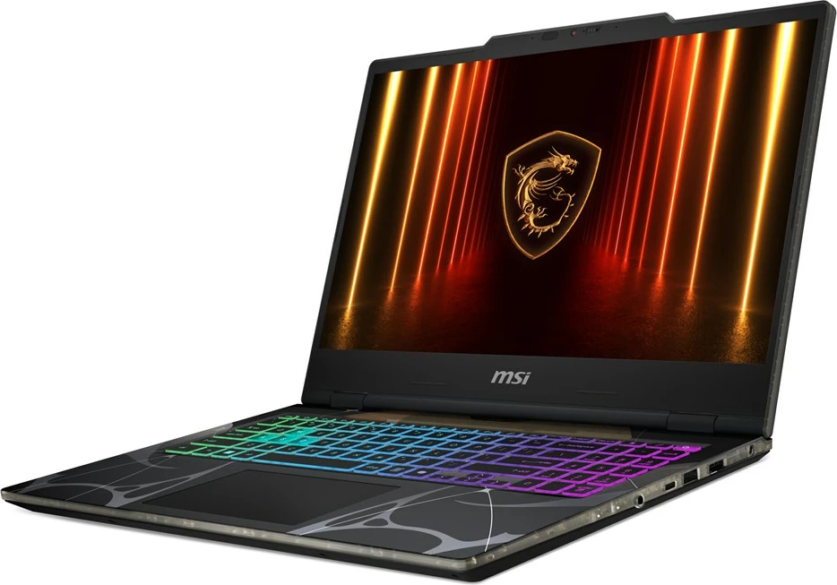 Laptop gaming MSI Cyborg 15 B2RWFKG-038XPL, 15.6", Intel Core 7 240H, 16 GB RAM, 512 GB SSD, NVIDIA RTX 5060, Zi