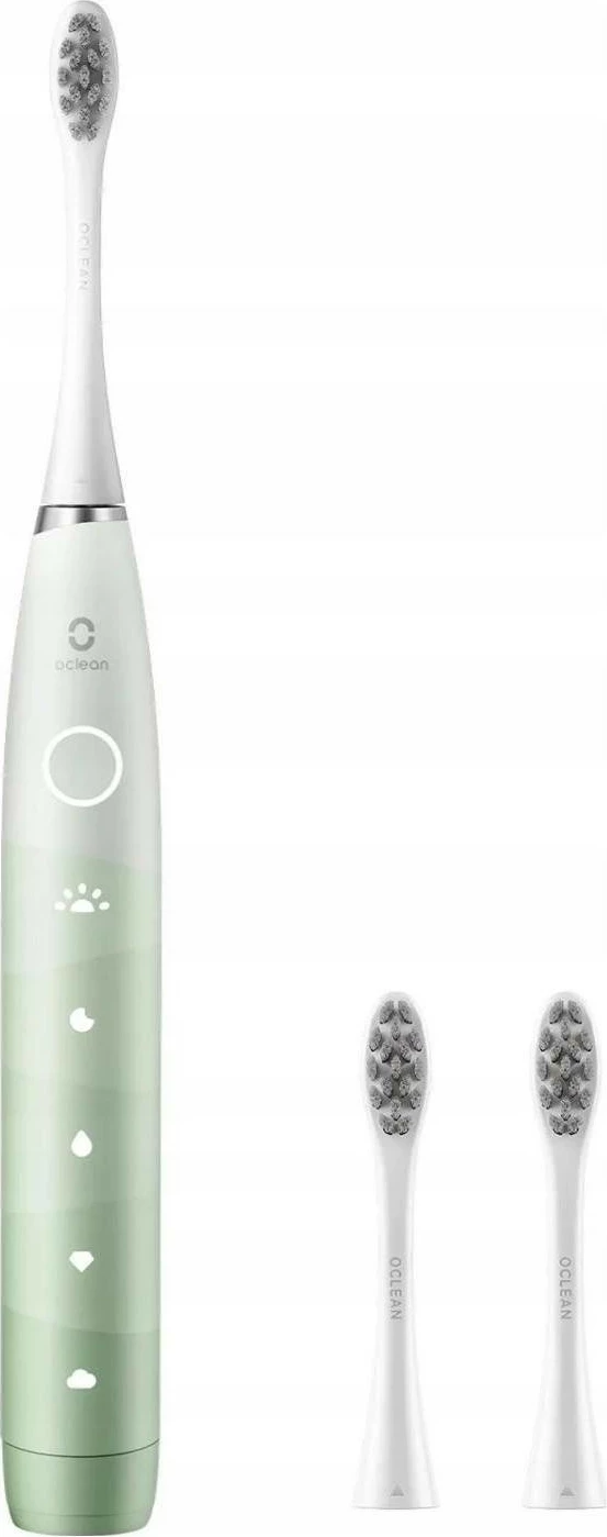 Furçë dhëmbësh elektrike sonike Oclean Flow S, 5 modalitete, IPX7, 3 koka, gjelbër