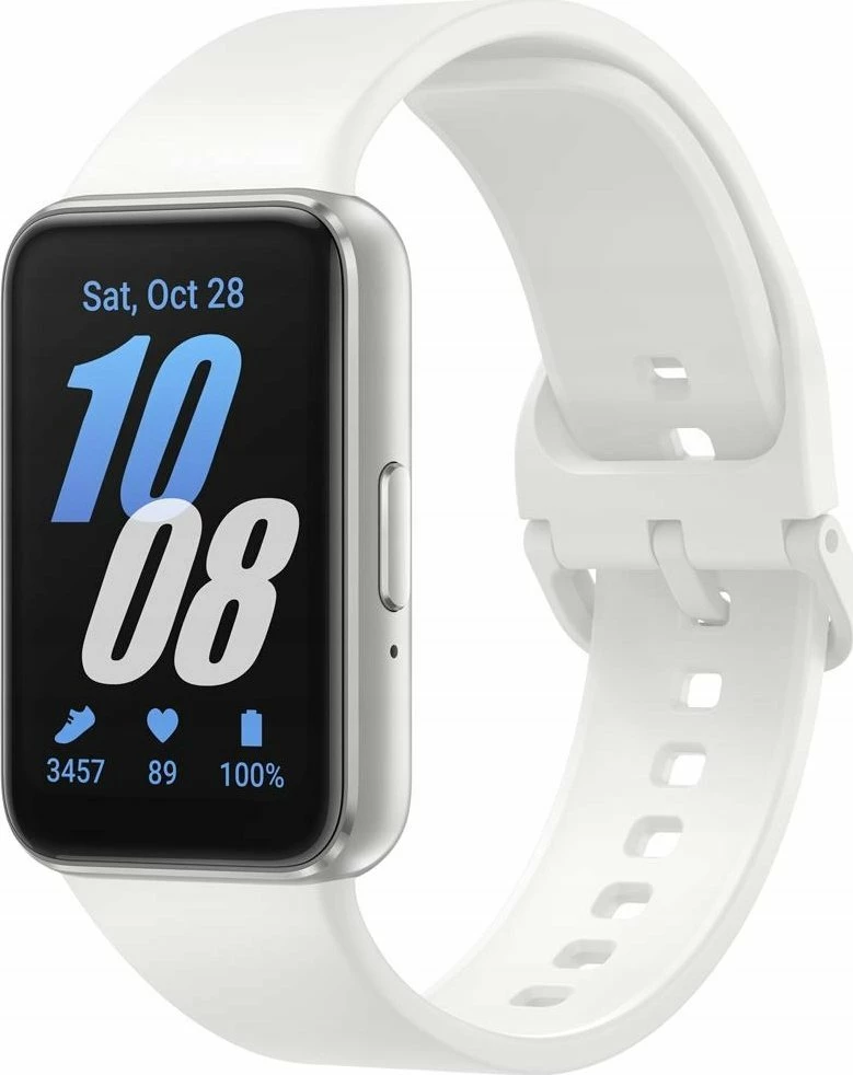 Smartwatch Samsung Galaxy Fit3 SM-R390, ekran 1.6\" AMOLED, 256MB, 5ATM/IP68, argjendtë