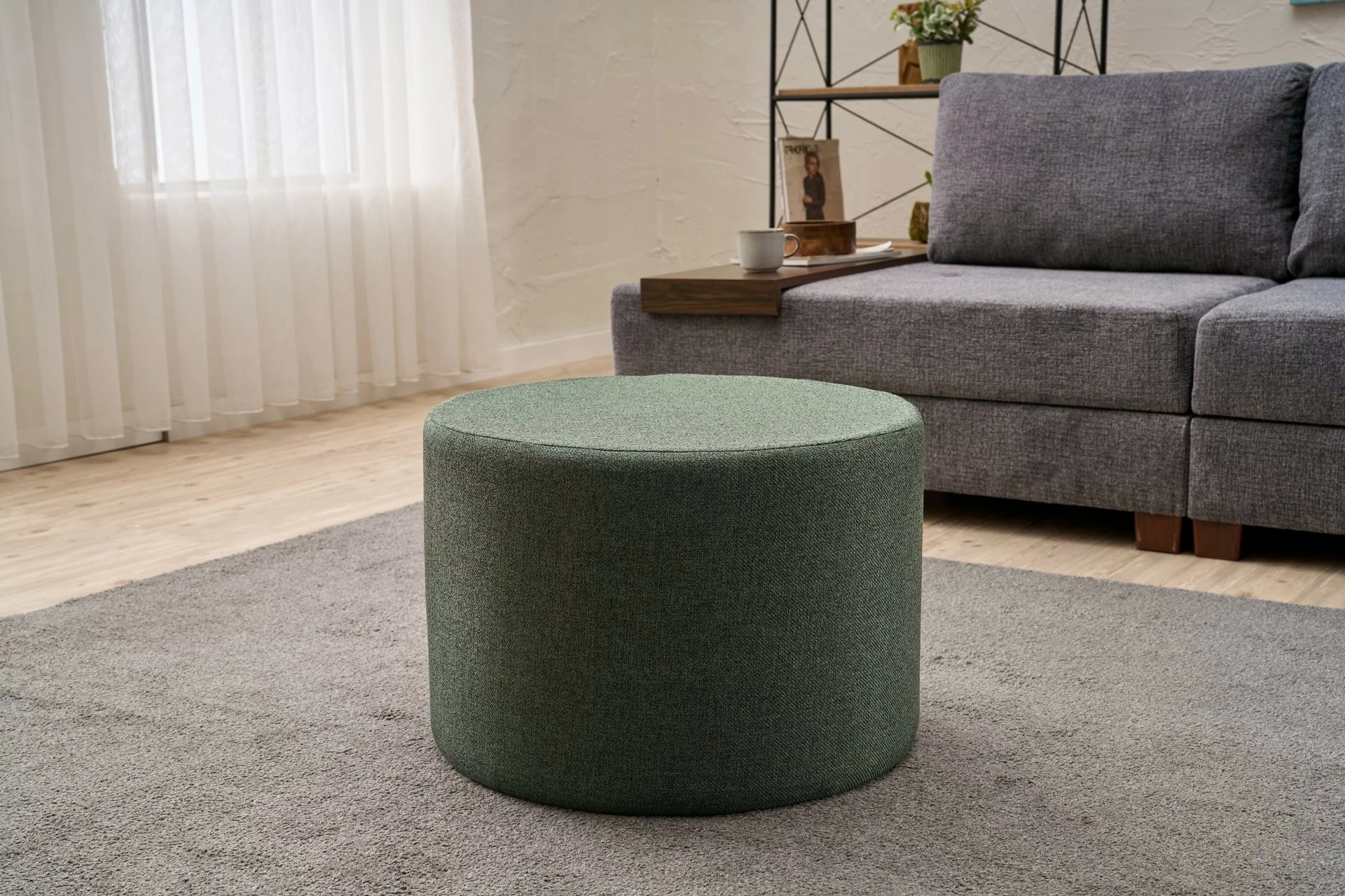 Puf Atelier del Sofa, Likya, ngjyrë e gjelbër