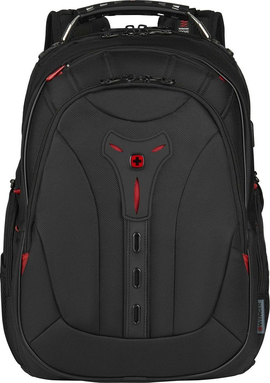 Çantë shpine Wenger Pegasus Deluxe Ballistic 16 inç e zezë