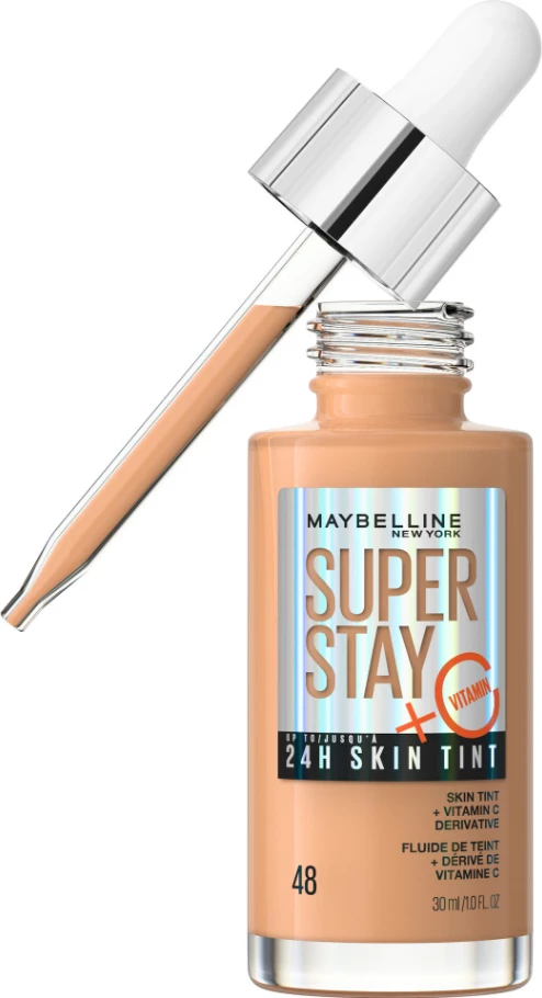 Krem pudër Maybelline Super Stay 24H Skin Tint 48 +Vitamin C, 30 ml